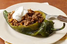 Chile de chorro relleno