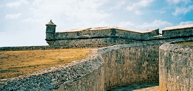 Fuerte de San Miguel atractivo de campeche mexico