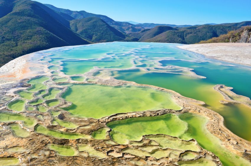 Hierve el Agua atractivos de Mexico