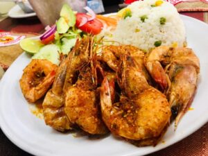 Mariscos al chiltepín de tabasco