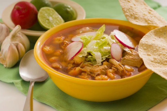 Pozole de Res - platillos tipicos de sonora