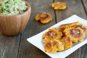 Tostadas de plátano macho