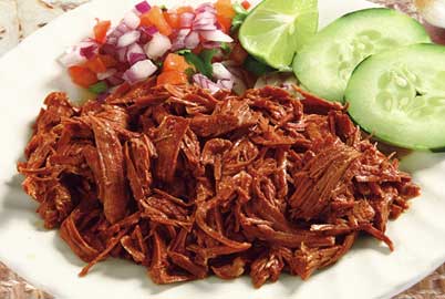 carne desebrada platillo tradicional de sonora