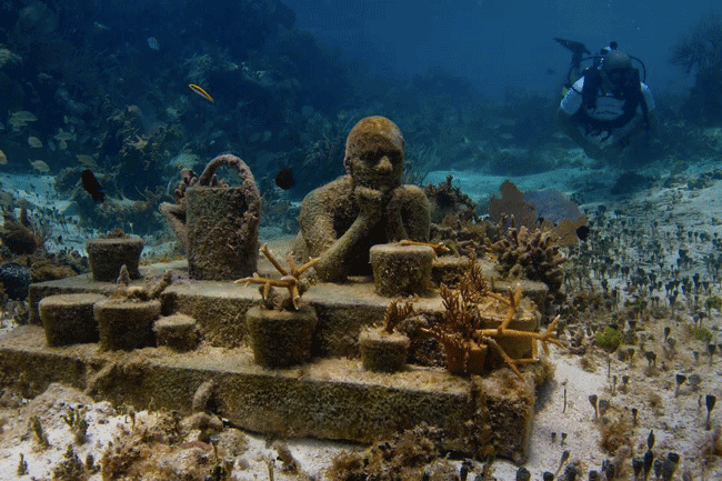 museo subacuatico del arte atractivo turistico de mexico