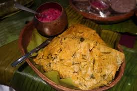 tamal menea - gastronomia de tabasco