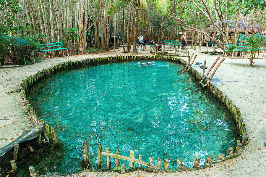 Cenote Corchito atractivos turisticos de yucatan