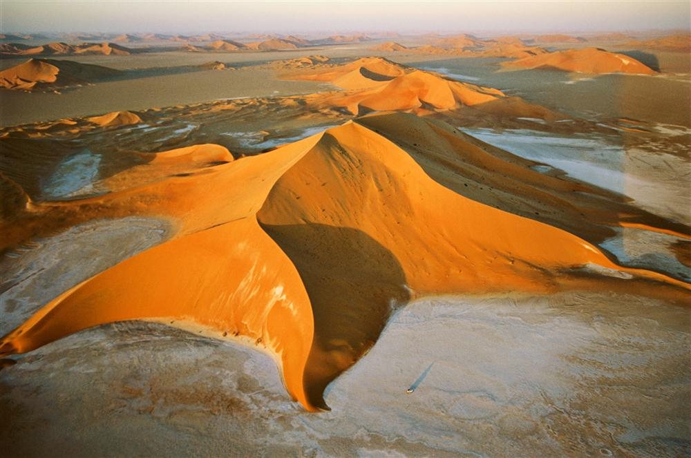 Dunas en forma de estrella sonora