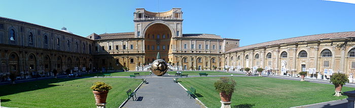 Museo del Vaticano sitio turistico de Italia