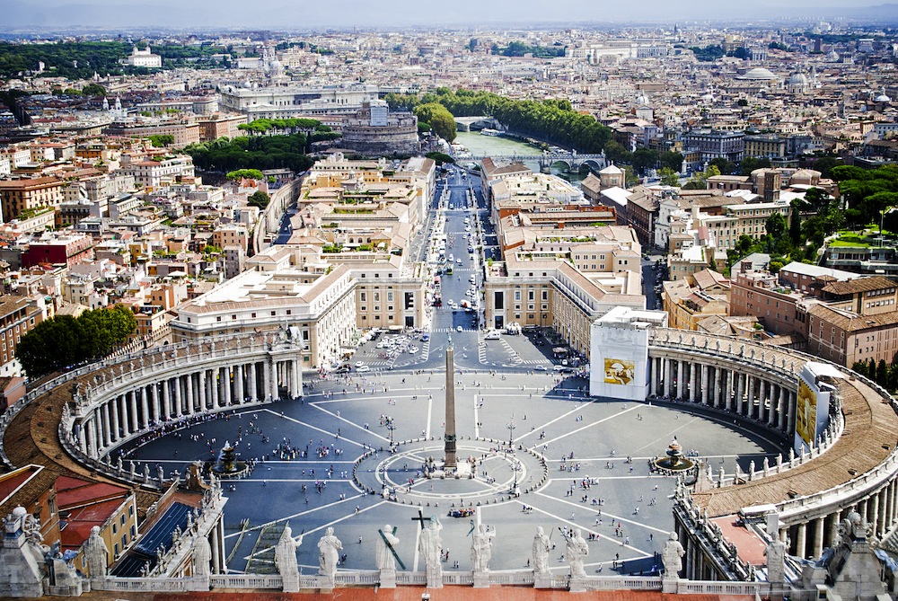 Plaza San pedro atractivos de italia roma
