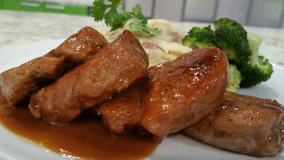 Cerdo en salsa de guayaba gastronomia de Aguascalientes