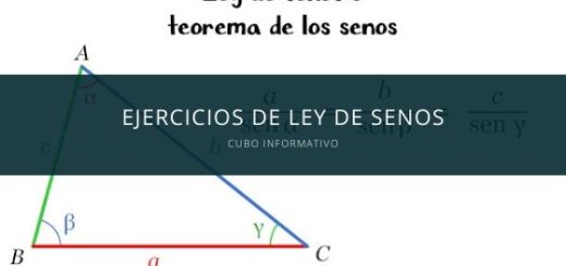 Ejercicios de ley de Senos