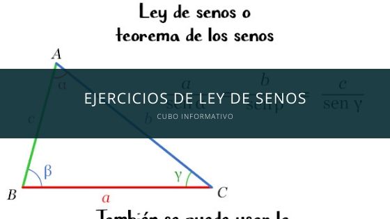 Ejercicios de ley de Senos