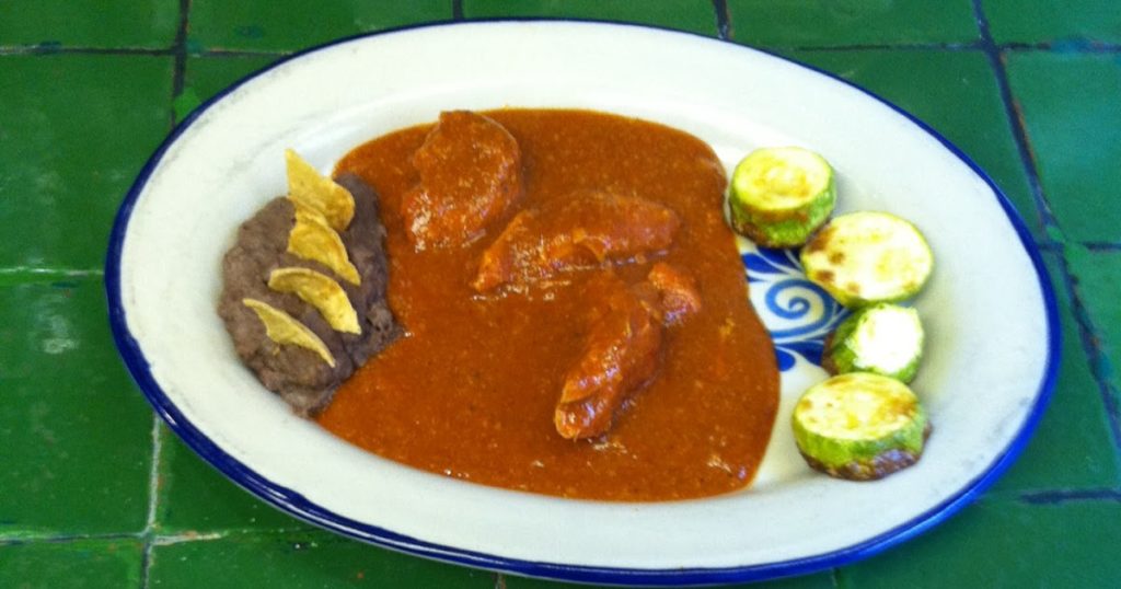 chilmole de pollo