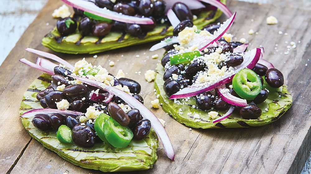 nopales con frijol comida de aguascalientes