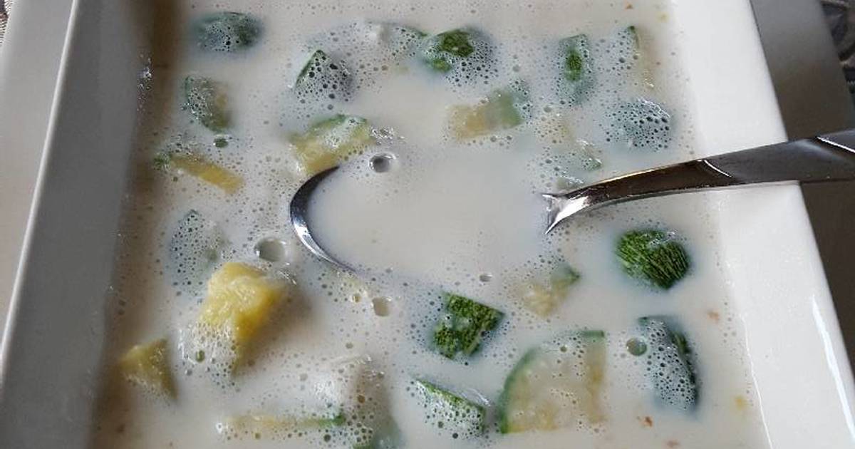 Calabacitas con leche