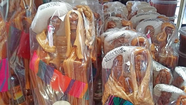 Charamuscas dulces de guanajuato