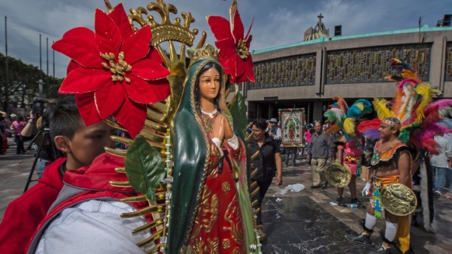 Festividad de la virgen de Guadalupe sonora