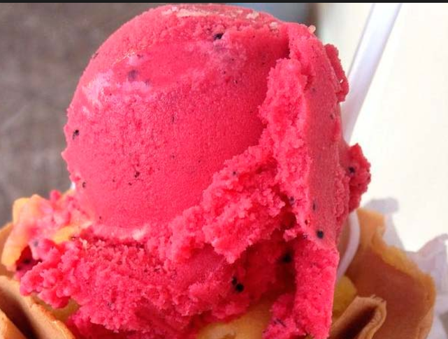 Nieve de pitahaya postres típicos de sonora