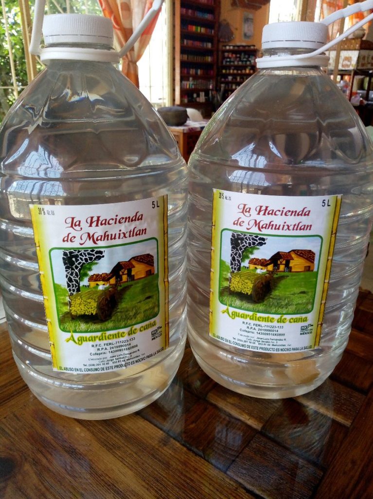 Aguardiente bebida chiapaneca