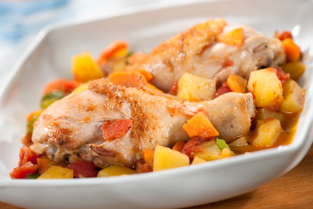 Estofado de pollo comida tipica de chiapas