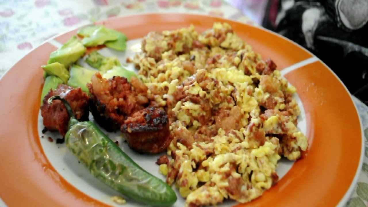 Longaniza comida de san cristobal