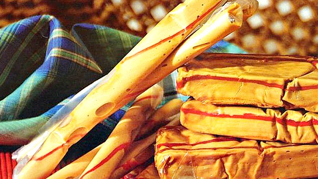 Melcocha postre tipico de chiapas