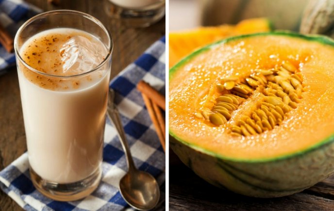 agua de semilla de melon bebida refrescante de sinaloa