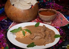 pepita en tasajo comida de chiapas