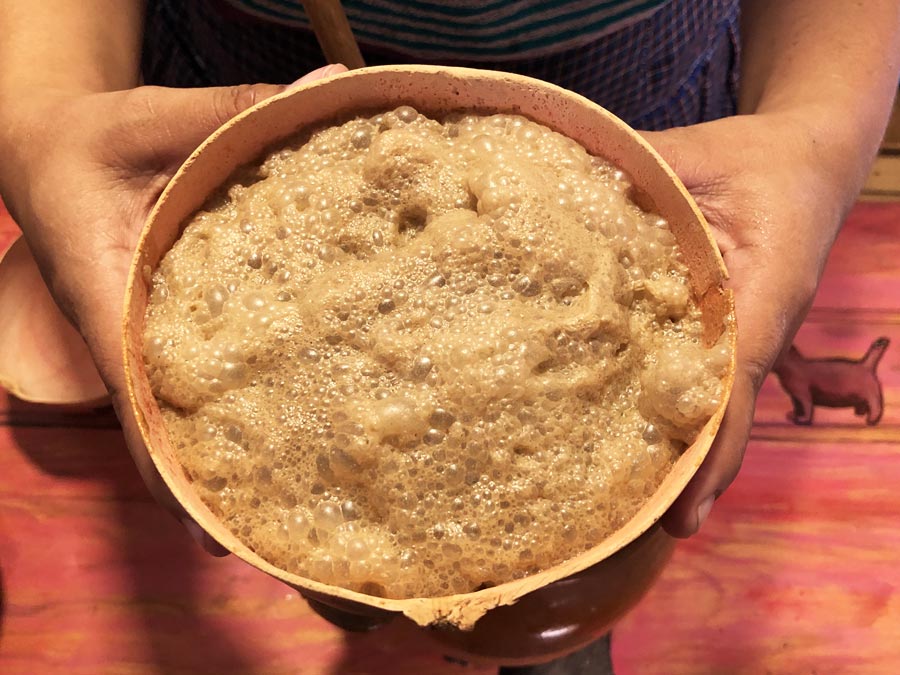 Bupu bebida tradicional de oaxaca