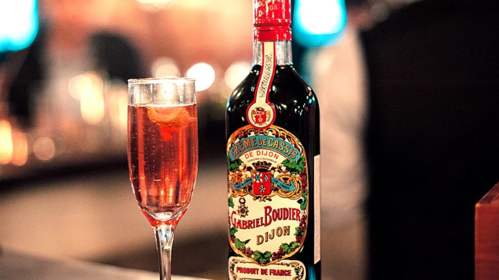 Creme de Cassis bebida