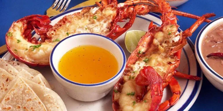Langosta estilo Puerto Nuevo gastronomia de baja california norte