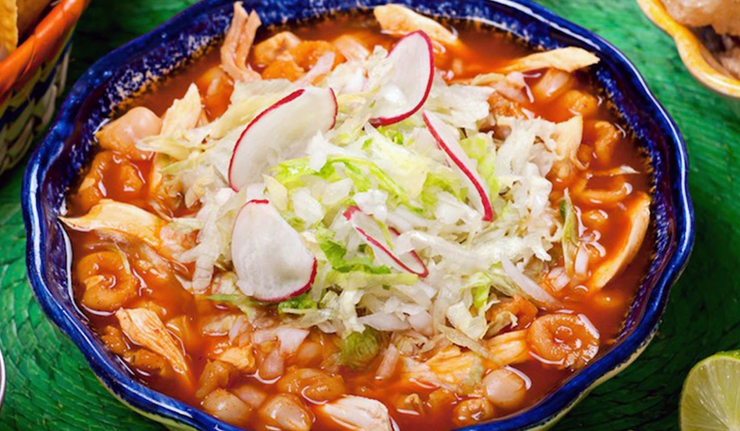Pozole Guerrerense rojo