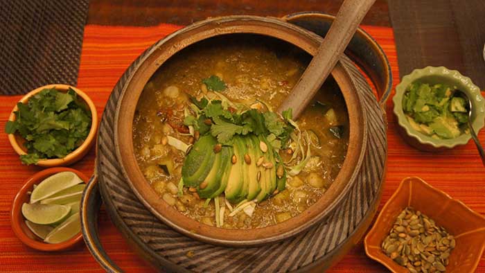 Pozole Verde comida gerrerense