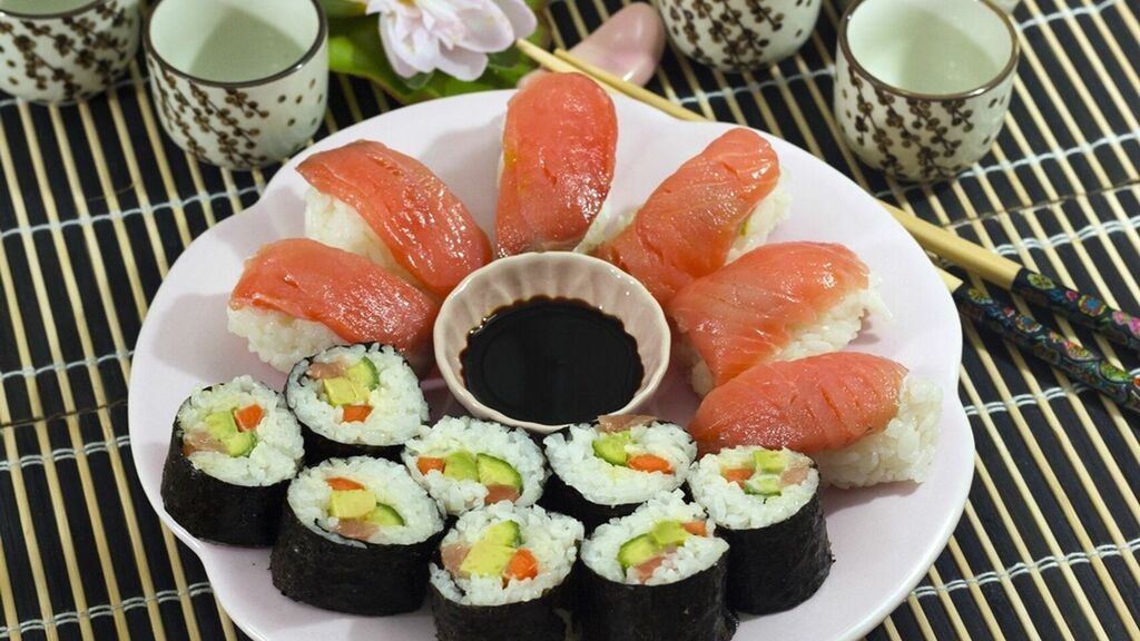 Sushi gastronomia de Baca California