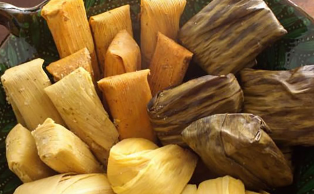 Tamales gastronomia de los nahuas