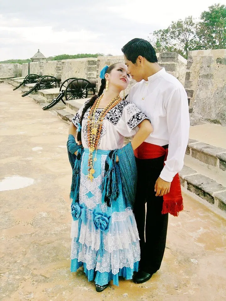 traje tipico mujer y hombre baja californoa norte