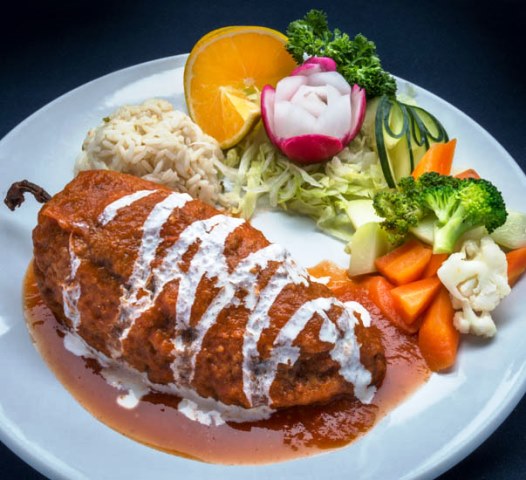 Chiles rellenos de jaiba se Sinaloa