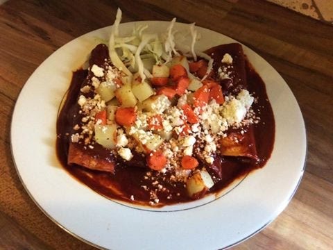 Enchiladas Duranguenses comida tipica de durango