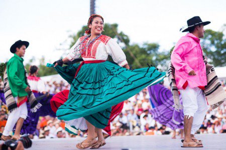 Trajes Típicos de Oaxaca de Chenteña de Ejutla de Crespo