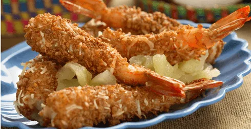 camarones al coco gastronomia de campeche