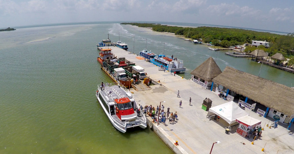 ferry de chiquila a holbox