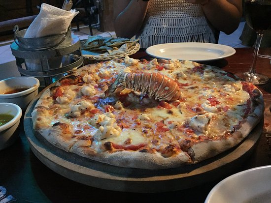 pizza de langosta en holboz que hacer
