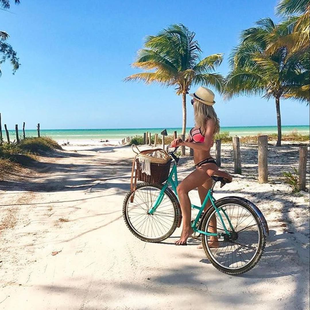 recorrer holbox en bicicleta - que hacer y ver en holbox
