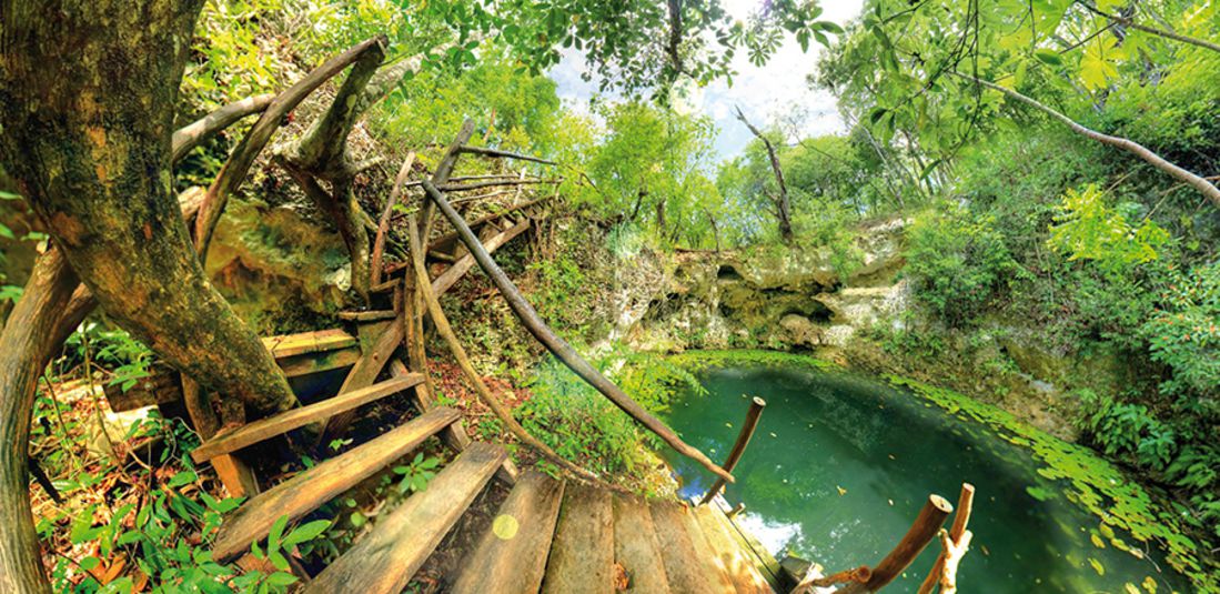 ruta de los cenotes que visitar en cancun