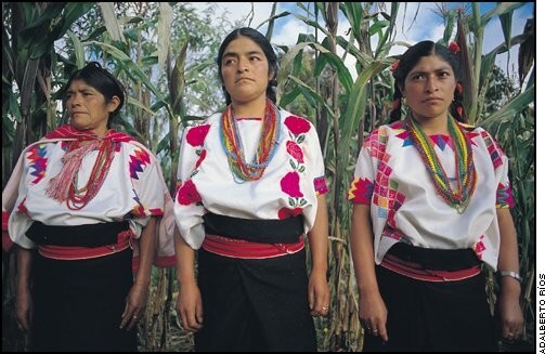 traje mujeres tzotziles chiapas