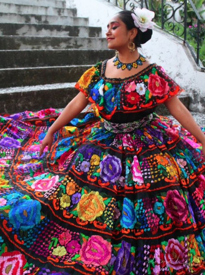 trajes tipicos de Chiapas