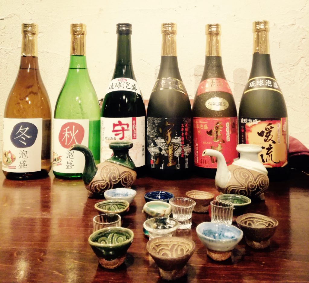 Awamori bebidas tipicas de japon