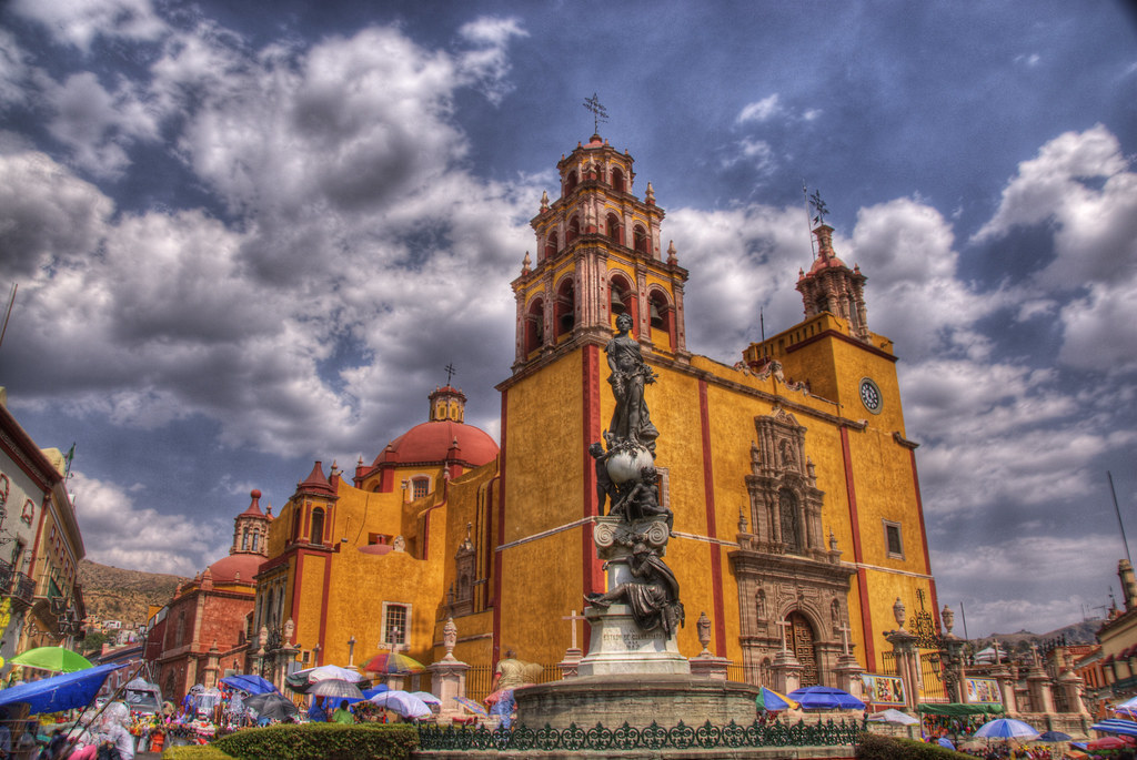 Basílica de Guanajuato lugar turistico de Guanajuato
