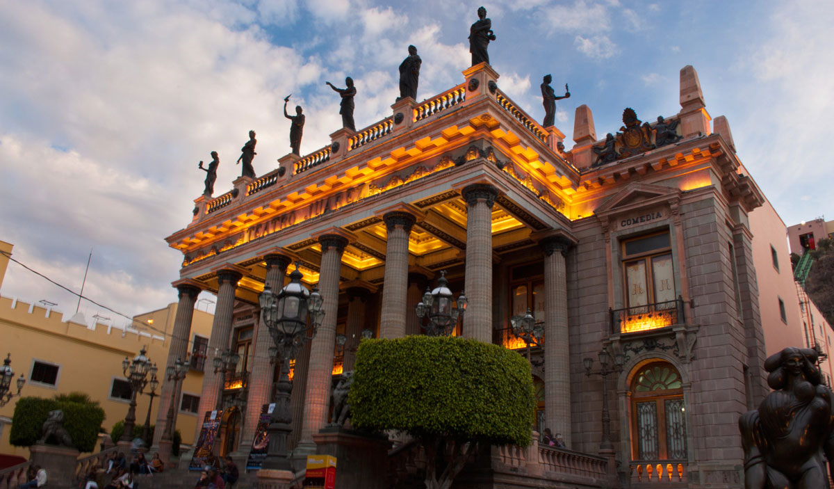 Centro histórico atractivo guanajuato