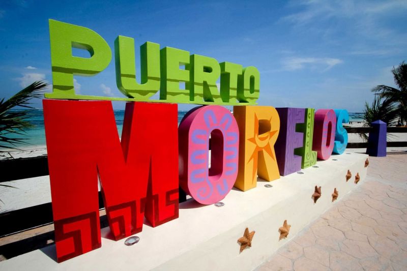 Letras de Puerto morelos